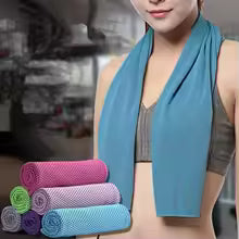 Instant Cooling Towel — Stays Cold for Hours | Gym, Hiking & Sports