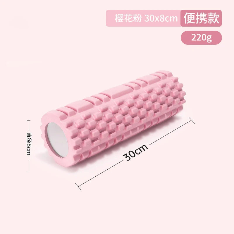Foam roller for back pain relief
