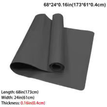 Foldable Yoga Mat — Eco-Friendly EVA | 3/4/6mm | Travel & Home Workouts